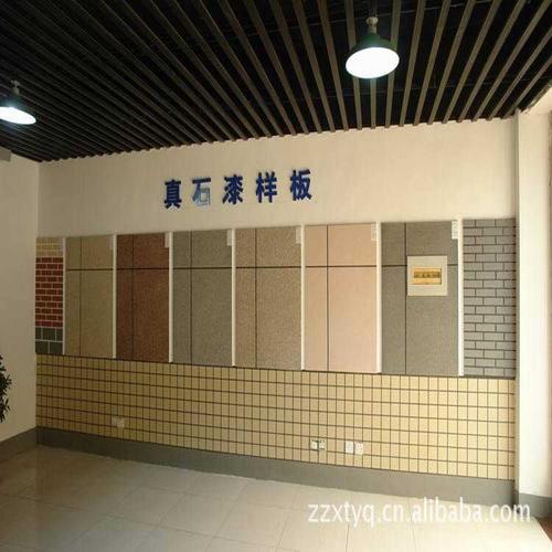 外墙砖釉面容易吸水变色质感漆仿砖漆是无缺的代替产品